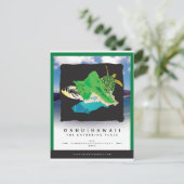 Hanauma Bay Hawaii Briefkaart (Staand voorkant)