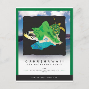 Hanauma Bay Hawaii Briefkaart