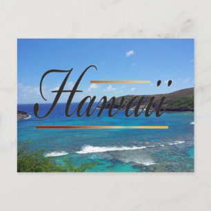 Hanauma Bay Hawaii Briefkaart