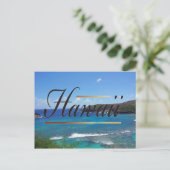 Hanauma Bay Hawaii Briefkaart (Staand voorkant)