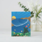Hanauma Bay Hawaii Briefkaart (Staand voorkant)