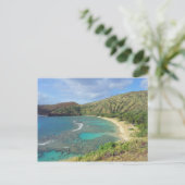 Hanauma Bay Hawaii Briefkaart (Staand voorkant)