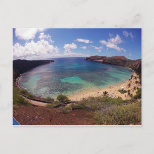 Hanauma Bay Hawaii Briefkaart