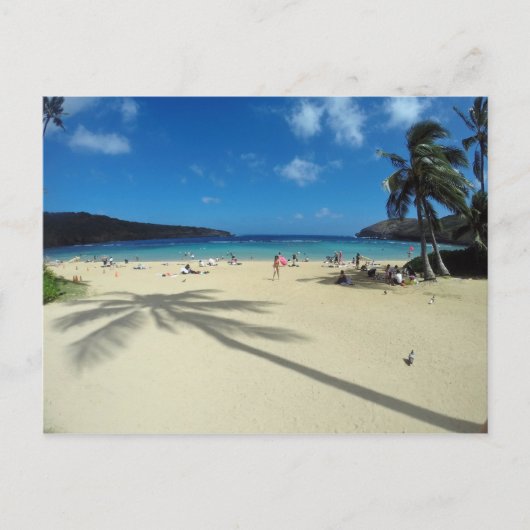 Hanauma Bay Hawaii Briefkaart (Voorkant)
