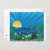 Hanauma Bay Hawaii Briefkaart (Voorkant / Achterkant)