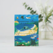 Hanauma Bay Hawaii Briefkaart (Staand voorkant)