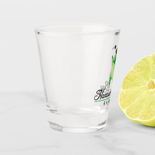 Hanauma Bay Hawaii Eilanden schildpadschildpad Shot Glas (Links)