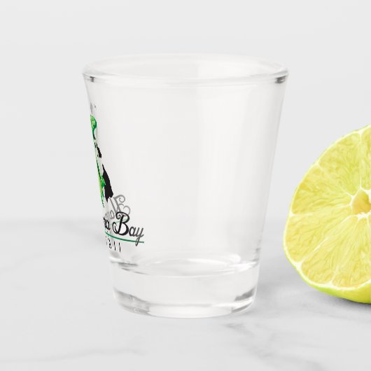 Hanauma Bay Hawaii Eilanden schildpadschildpad Shot Glas (Rechts)