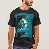 Hanauma Bay Hawaii Manta Ray T-shirt (Voorkant)