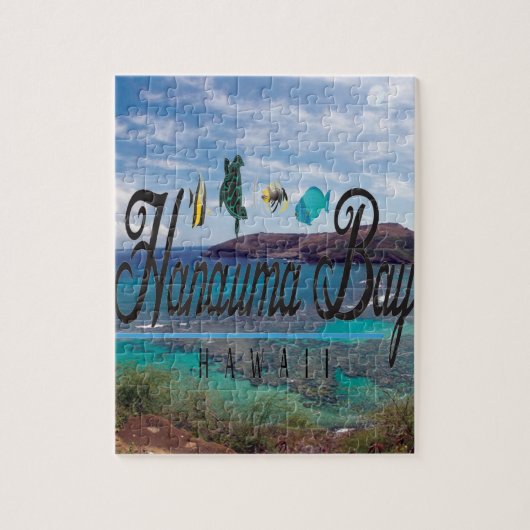 Hanauma Bay Hawaii Marine Life Legpuzzel (Verticaal)