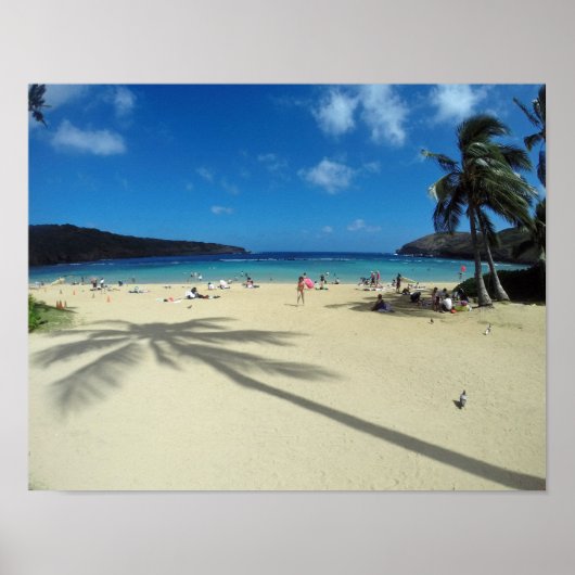 Hanauma Bay Hawaii Poster (Voorkant)