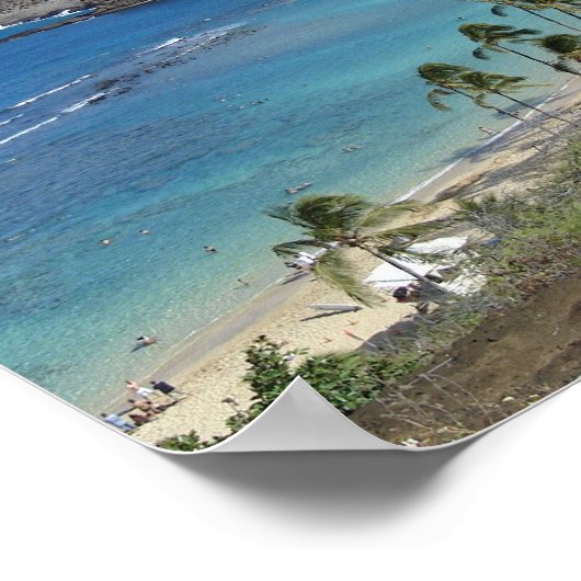 Hanauma Bay hawaii Poster (Hoek)