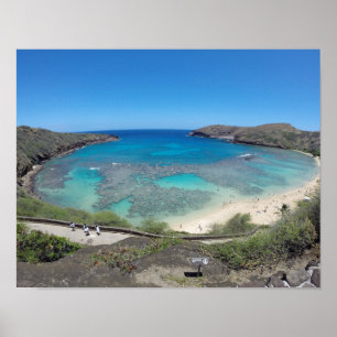 Hanauma Bay Hawaii Poster