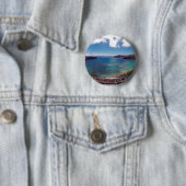 HANAUMA BAY HAWAII RONDE BUTTON 5,7 CM (In situ)