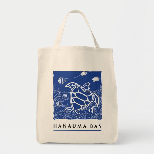 Hanauma Bay Hawaii Shopping Bag Tote Bag (Voorkant)