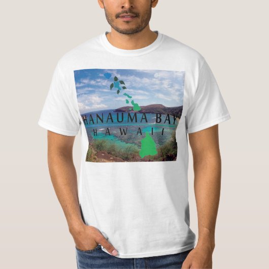 Hanauma Bay Hawaii T-shirt (Voorkant)