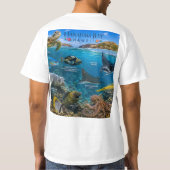 Hanauma Bay Hawaii T-shirt (Achterkant)
