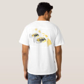 Hanauma Bay Hawaii Trigger Fish T-shirt (Achterkant volledig)