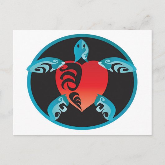 Hanauma Bay Hawaii Turtle Briefkaart (Voorkant)