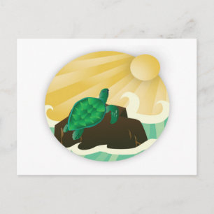 Hanauma Bay Hawaii Turtle Briefkaart