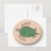 Hanauma Bay Hawaii Turtle Briefkaart (Voorkant / Achterkant)