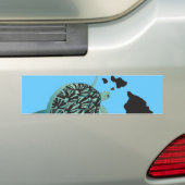 Hanauma Bay Hawaii Turtle Bumpersticker (Op auto)