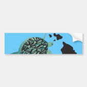 Hanauma Bay Hawaii Turtle Bumpersticker (Voorkant)