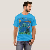 Hanauma Bay Hawaii Turtle T-shirt (Voorkant volledig)