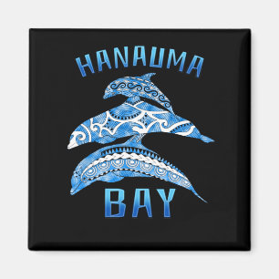 Hanauma Bay Hawaii Vacation Tribal Dolphins Magneet