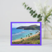 Hanauma Bay, Honolulu, Oahu, Uitzicht Hawaii Briefkaart (Staand voorkant)