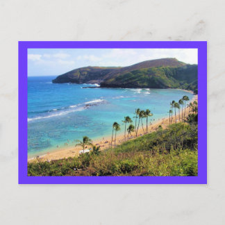 Hanauma Bay, Honolulu, Oahu, Uitzicht Hawaii Briefkaart