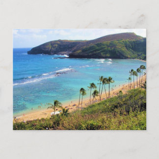 Hanauma Bay, Honolulu, Oahu, Uitzicht Hawaii Briefkaart