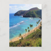 Hanauma Bay, Honolulu, Oahu, Uitzicht Hawaii Briefkaart (Voorkant)