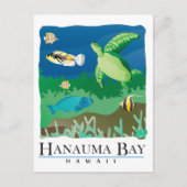 Hanauma Bay Oahu Hawaii Briefkaart (Voorkant)