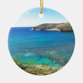 Hanauma Bay Oahu Hawaii Keramisch Ornament