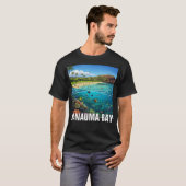 Hanauma Bay Oahu Hawaii Reizen T-shirt (Voorkant volledig)