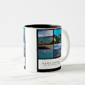 Hanauma Bay - Oahu Hawaii Tweekleurige Koffiemok (Voorkant rechts)