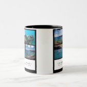 Hanauma Bay - Oahu Hawaii Tweekleurige Koffiemok (Center)