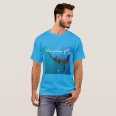 Hanauma Bay Oahu Manta Ray T-shirt (Voorkant volledig)