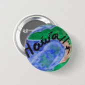 Hanauma Bay Ronde Button 5,7 Cm (Voorkant /achterkant)