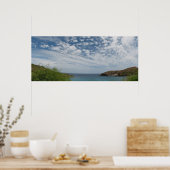 Hanauma Cove Panorama Poster (Keuken)