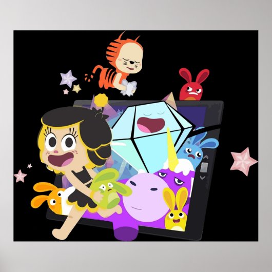 Hanazuki Full of Treasures Poster (Voorkant)