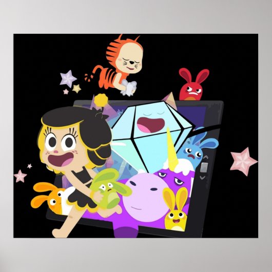 Hanazuki Full of Treasures Poster (Voorkant)