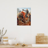 Hancock bij de Mule Shoe Poster (Keuken)