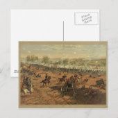 Hancock bij Gettysburg, Thure de Thulstrup Briefkaart (Voorkant / Achterkant)