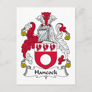 Hancock Family Crest Briefkaart