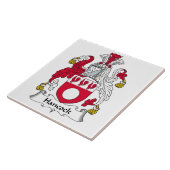Hancock Family Crest Tegeltje (Zijkant)