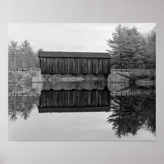 Hancock-Greenfield Bridge Poster (Voorkant)