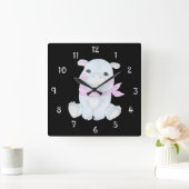 Hancy de Hippo wandklok (Huis)