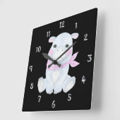 Hancy de Hippo wandklok (Hoek)